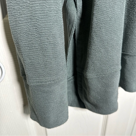 Aerie Women’s Small Vacay Everyday Oversized Sweatshirt Green Slouchy Beachy - Picture 6 of 16
